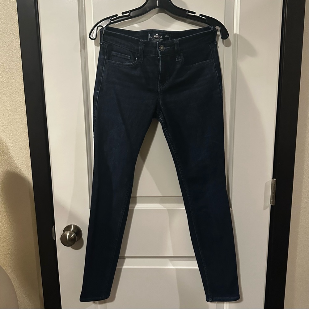 Hollister Low Rise Super Skinny Jeans W26R Dark Wash – Like New